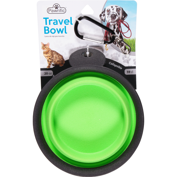 Paw-rific Travel Bowl, 20 Ounce