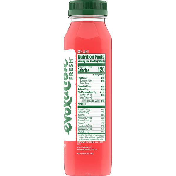 Evolution Fresh Hydration Cold Pressed Mighty Watermelon & Lemon Juice Blend