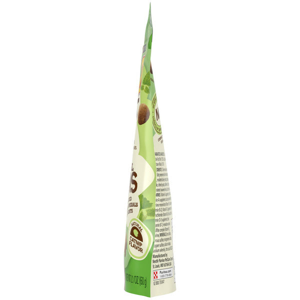 Purina Friskies Made in USA Facilities, Natural Cat Treats, Party Mix Natural Yums Catnip Flavor