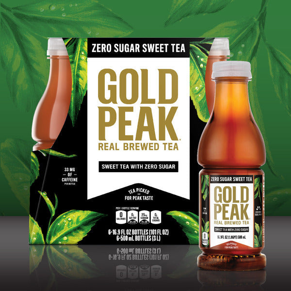 Gold Peak Zero Sugar Sweet Iced Tea Bottles