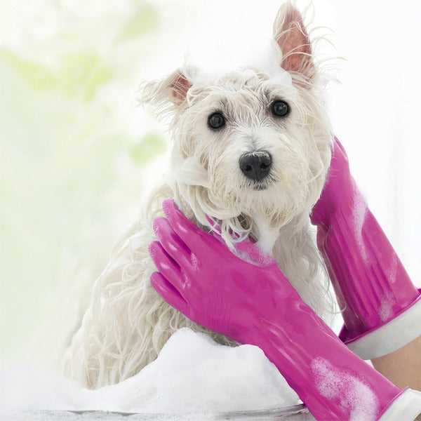 O Cedar Playtex Living Large Gloves (Fuchsia)