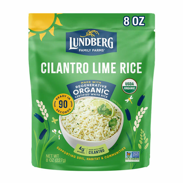 Lundberg Family Farms Organic, 90-Second Cilantro Lime Rice