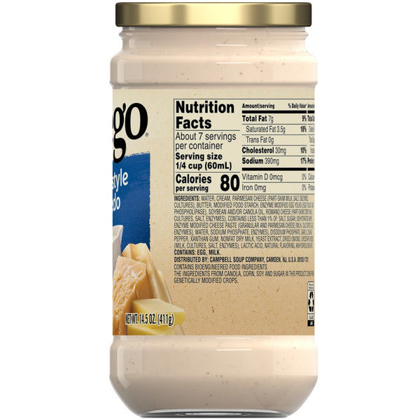 Prego Homestyle Alfredo Pasta Sauce