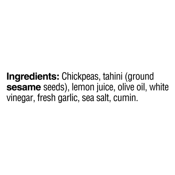 Hummus Goodness Original Hummus, Seed Oil Free