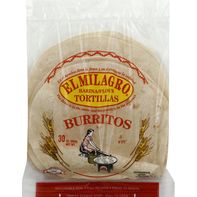 El Milagro Tortillas, Flour, Burritos️