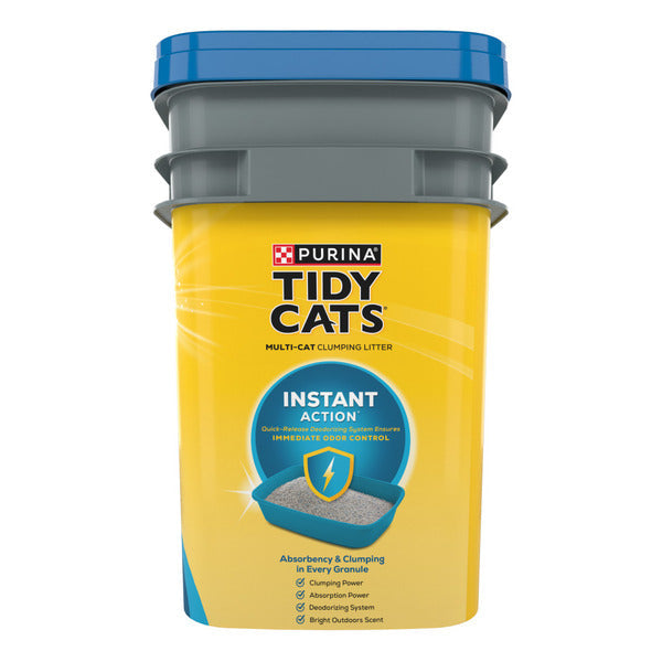 Purina Tidy Cats Clumping Cat Litter, Instant Action Multi Cat Litter