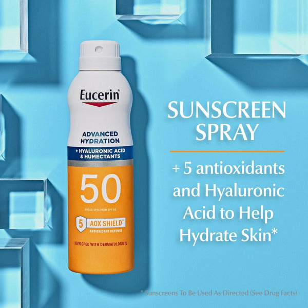 Eucerin Advanced Hydration SPF 50 Sunscreen Spray