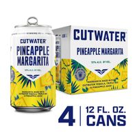 Cutwater Tequila Pineapple Margarita 4 Pack, 12 Fl...
️