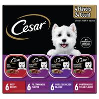 Cesar Loaf in Sauce Adult Wet Dog Food Beef and Ch...
️