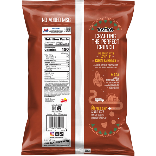 Tostitos Tortilla Chips, Mexican Style Street Corn Flavored