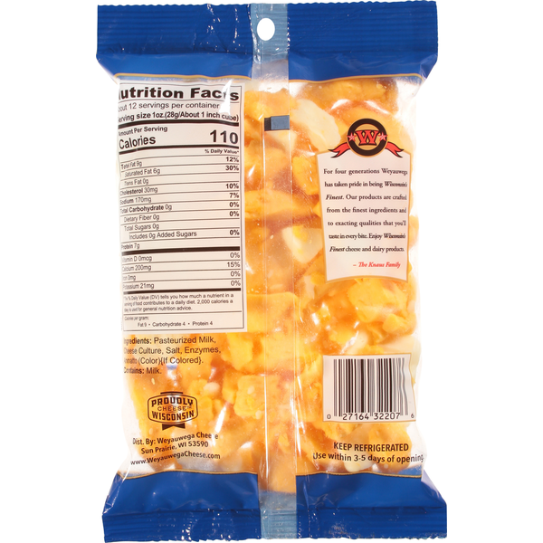 Weyauwega Star Dairy Mixed Cheddar Cheese Curds