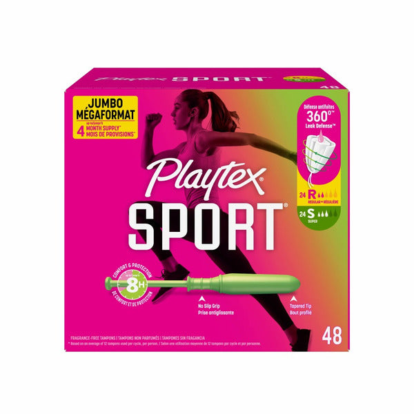 Playtex Plastic Tampon Multi-Pack