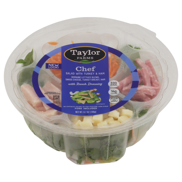 Taylor Farms Salad, with Turkey & Ham, Chef