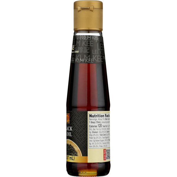 Lee Kum Kee Sesame Oil, Pure Black