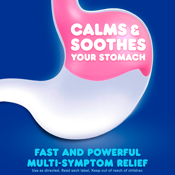 Pepto-Bismol Original Ultra Liquid, 5 Symptom Fast Relief