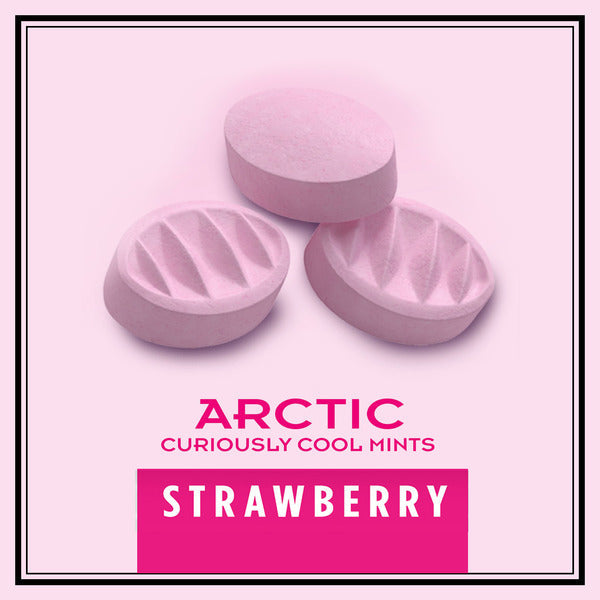 Altoids Arctic Strawberry Sugar Free Breath Mints Single Pack