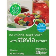 Food Club No Calorie Sweetener With Stevia Extract️