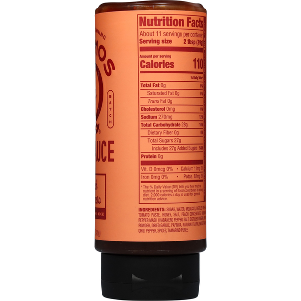 Kosmos Q Peach Habanero BBQ Sauce