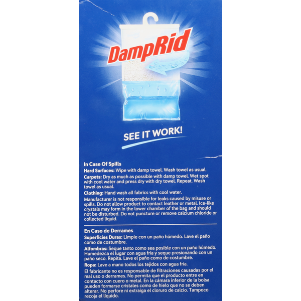 DampRid Moisture Absorber, Fresh Scent, Hanging Bag, 3 Pack