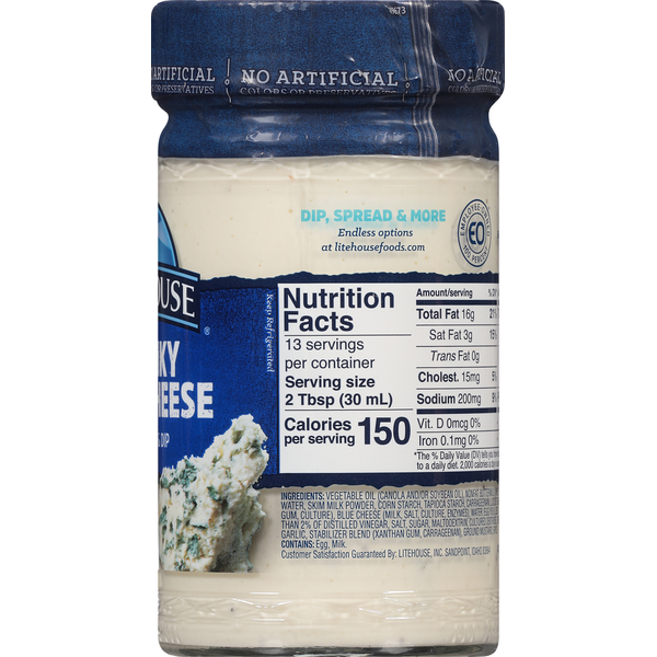 Litehouse Chunky Blue Cheese Dressing & Dip