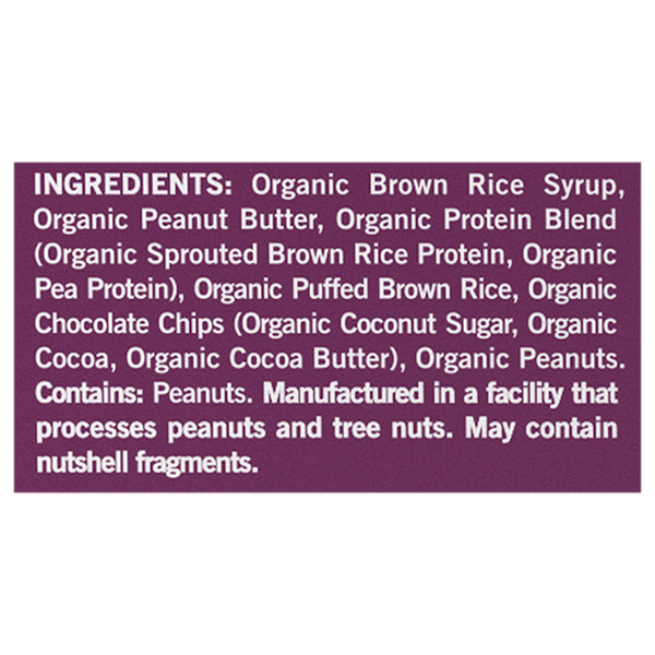 GoMacro Peanut Butter Chocolate Chip Mini MacroBar