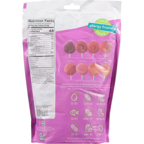 YumEarth Organic Vitamin C Pops