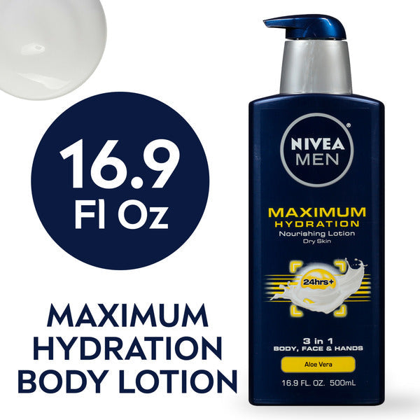 NIVEA Men Maximum Hydration Nourishing Lotion