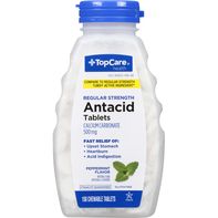 TopCare Antacid, Regular Strength, 500 mg, Tablets...
️