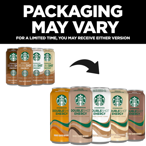 Starbucks Energy Coffee Beverage, Caramel, Doubleshot