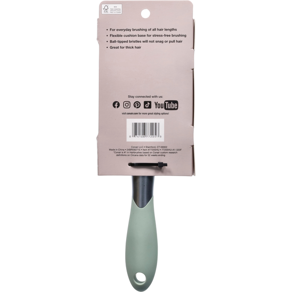 Conair Detangle & Style Hairbrush Savvy Value