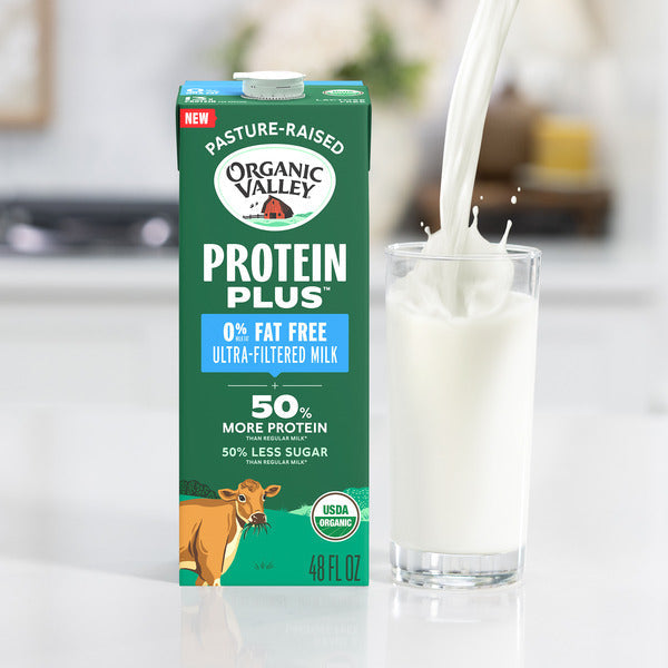 Organic Valley® Protein Plus™ Organic Ultra-Filtered Milk, Fat Free