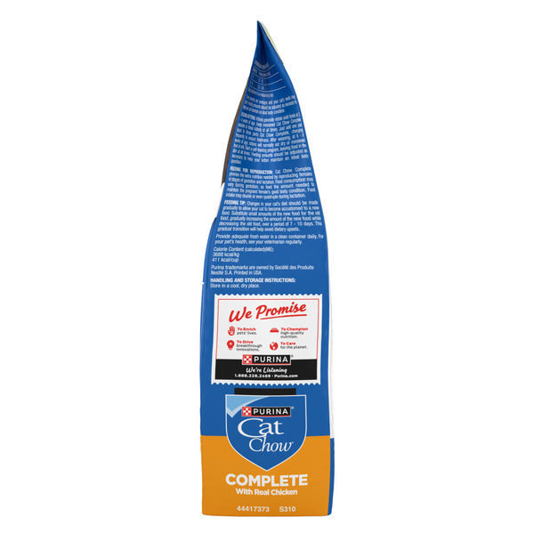 Purina Cat Chow Complete High Protein Dry Cat Food With Real Chicken