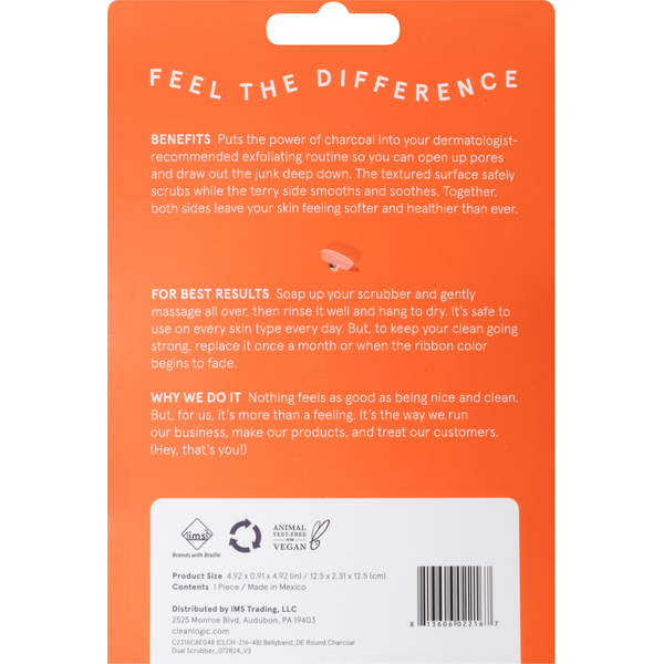 Cleanlogic Body Care Detoxify Dual-Texture Body Exfoliator