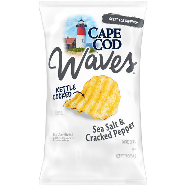 Cape Cod Sea Salt & Cracked Pepper Potato Chips