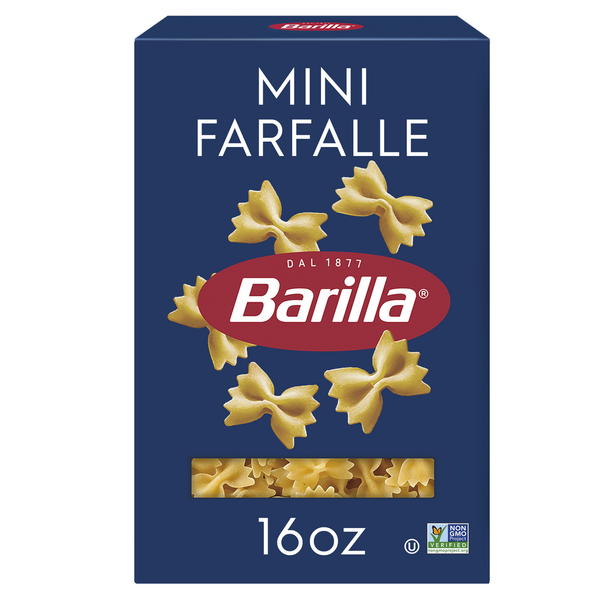 Barilla Mini Farfalle - Non-GMO Pasta Made with Durum Wheat Semolina & Kosher