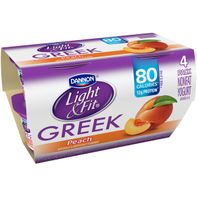 Dannon Light + Fit Nonfat Gluten-Free Peach Greek ...
️ DestGlow