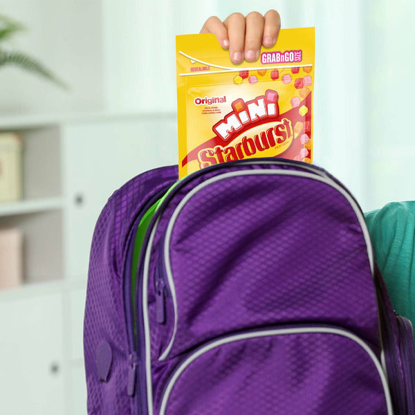 STARBURST Original Minis Size Fruit Chews Chewy Candy Grab N Go DestGlow