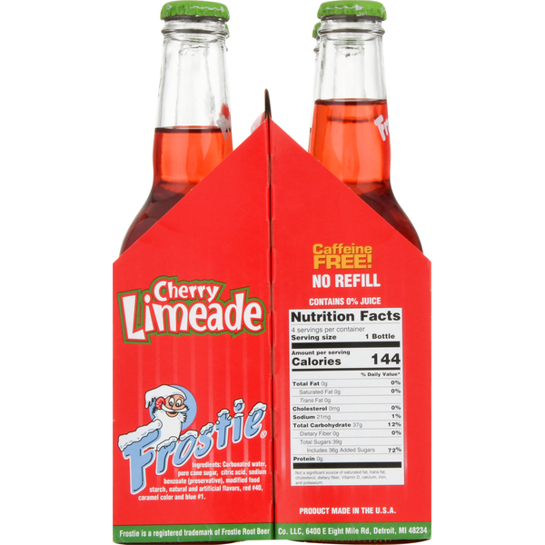 Frostie Cherry Limeade, Pure Cane Sugar
