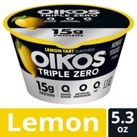 Oikos Triple Zero Lemon Tart Greek Yogurt️