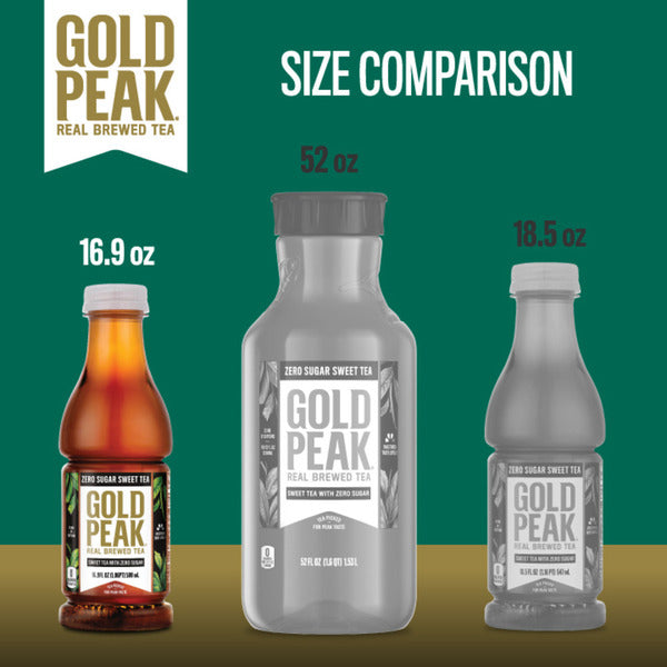 Gold Peak Zero Sugar Sweet Iced Tea Bottles