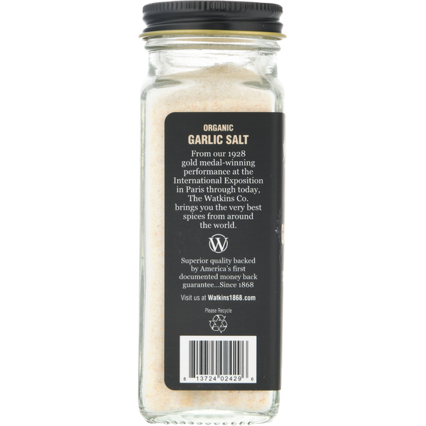 Watkins Garlic Salt, Organic