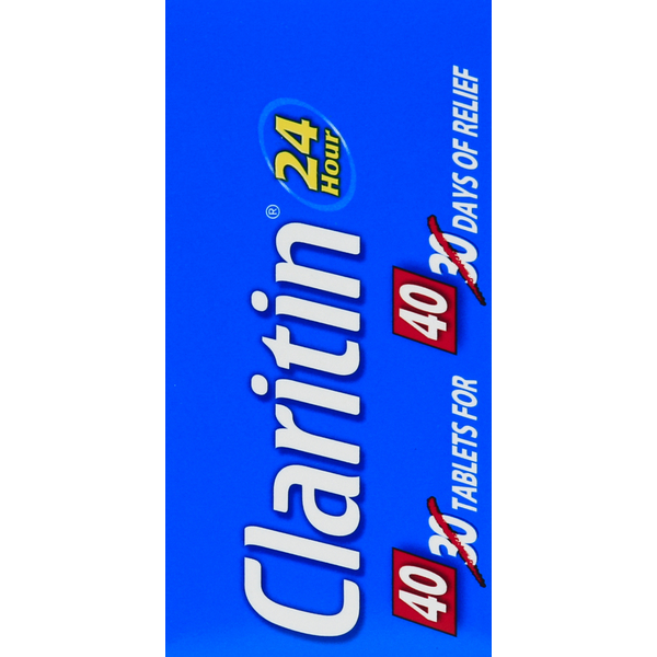 Claritin Indoor & Outdoor Allergies, Non-Drowsy, 10 mg, Tablets