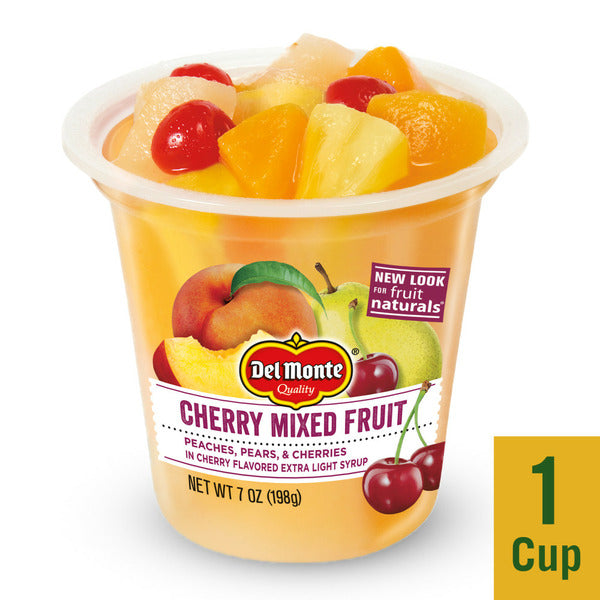Del Monte Cherry Mixed FRUIT CUP Snacks