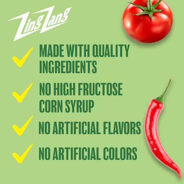 Zing Zang Blazing Bloody Mary Mix, Non-Alcoholic Cocktail Mixer