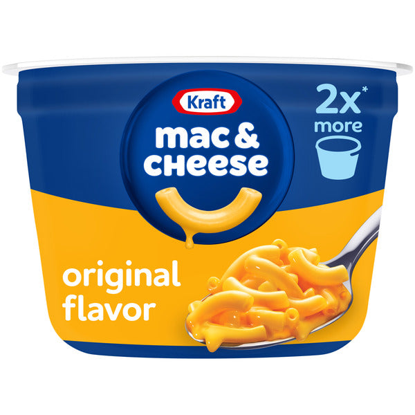 Kraft Original Mac & Cheese Easy Microwavable Big Cup Dinner