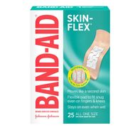 BAND-AID Skin-Flex Adhesive Bandages for First Aid...
️