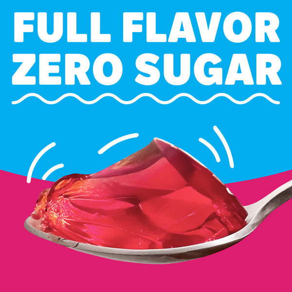 Jell-O Zero Sugar Raspberry Flavor Gelatin