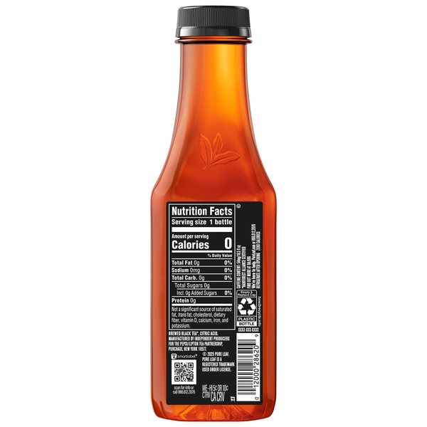 Pure Leaf Iced Tea, Unsweetened Black Tea