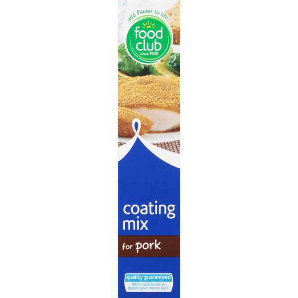 Food Club Coating Mix, For Pork