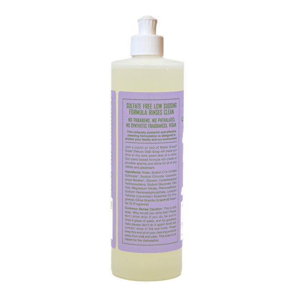 Rebel Green Lavender & Grapefruit Dish Soap